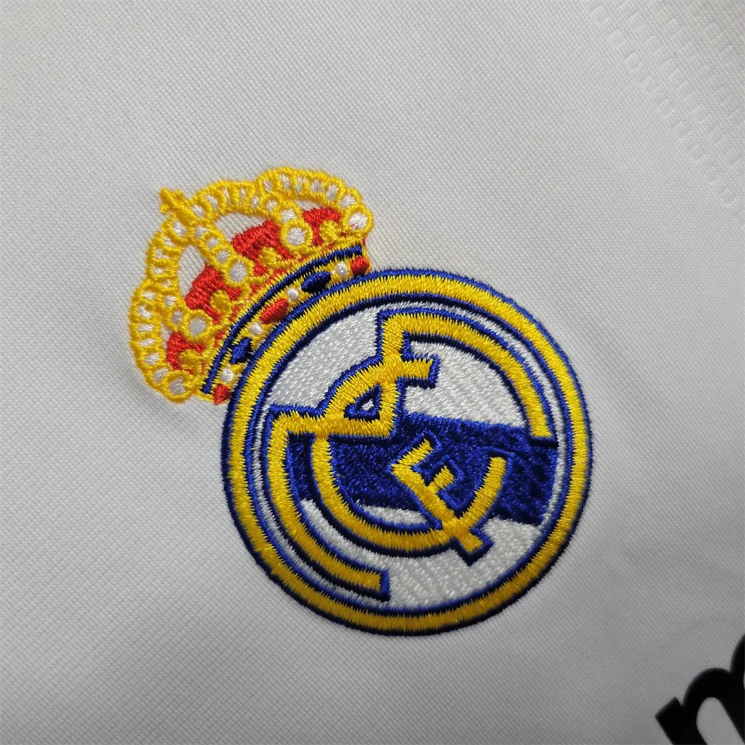 09-10 Real Madrid home Long Sleeve 3