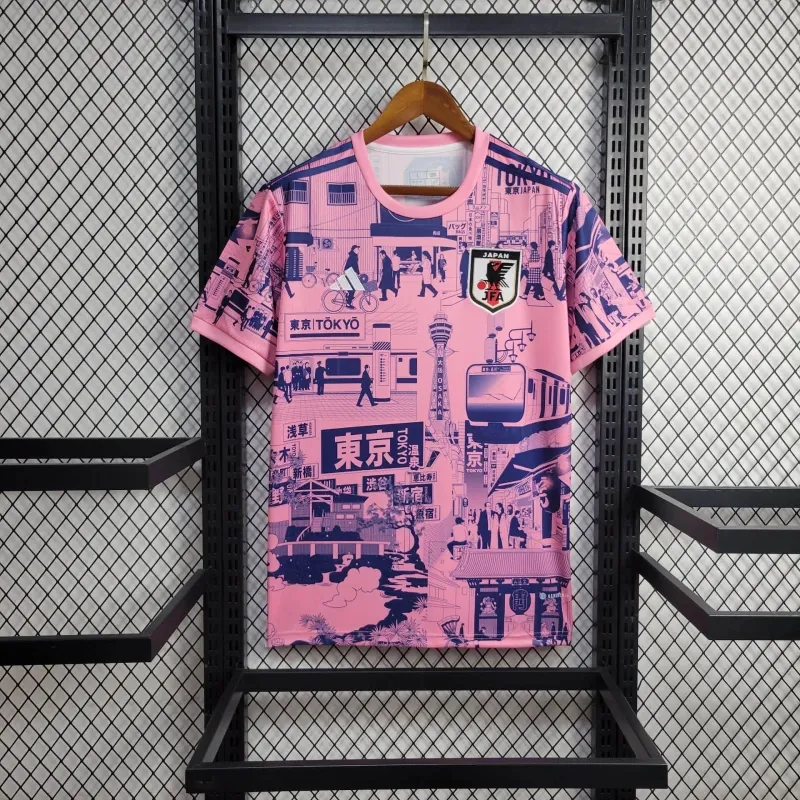 2024 Japan Tokyo Special Edition Pink Kit Football AAAAJersey Supplier 7