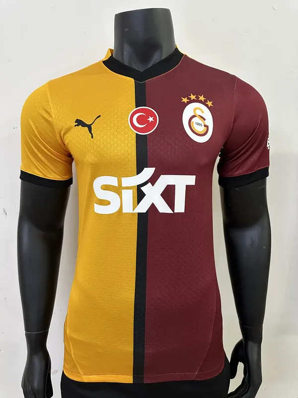 24-25 Galatasaray Home Player Version Soccer AAAAJersey 2