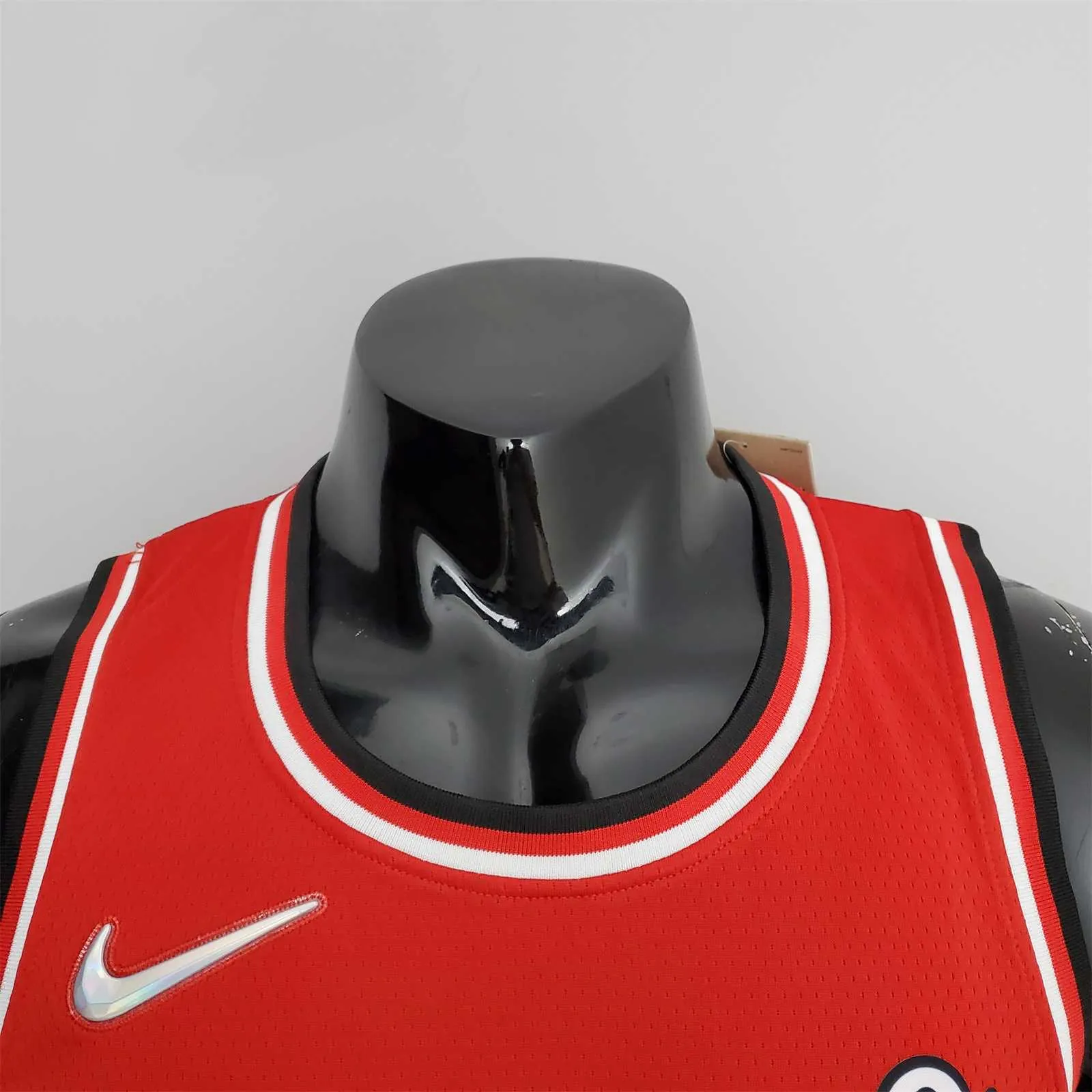 75th Anniversary 2022 Season Chicago Bulls JDRDAN#23 City Edition Red NBA Jersey 6