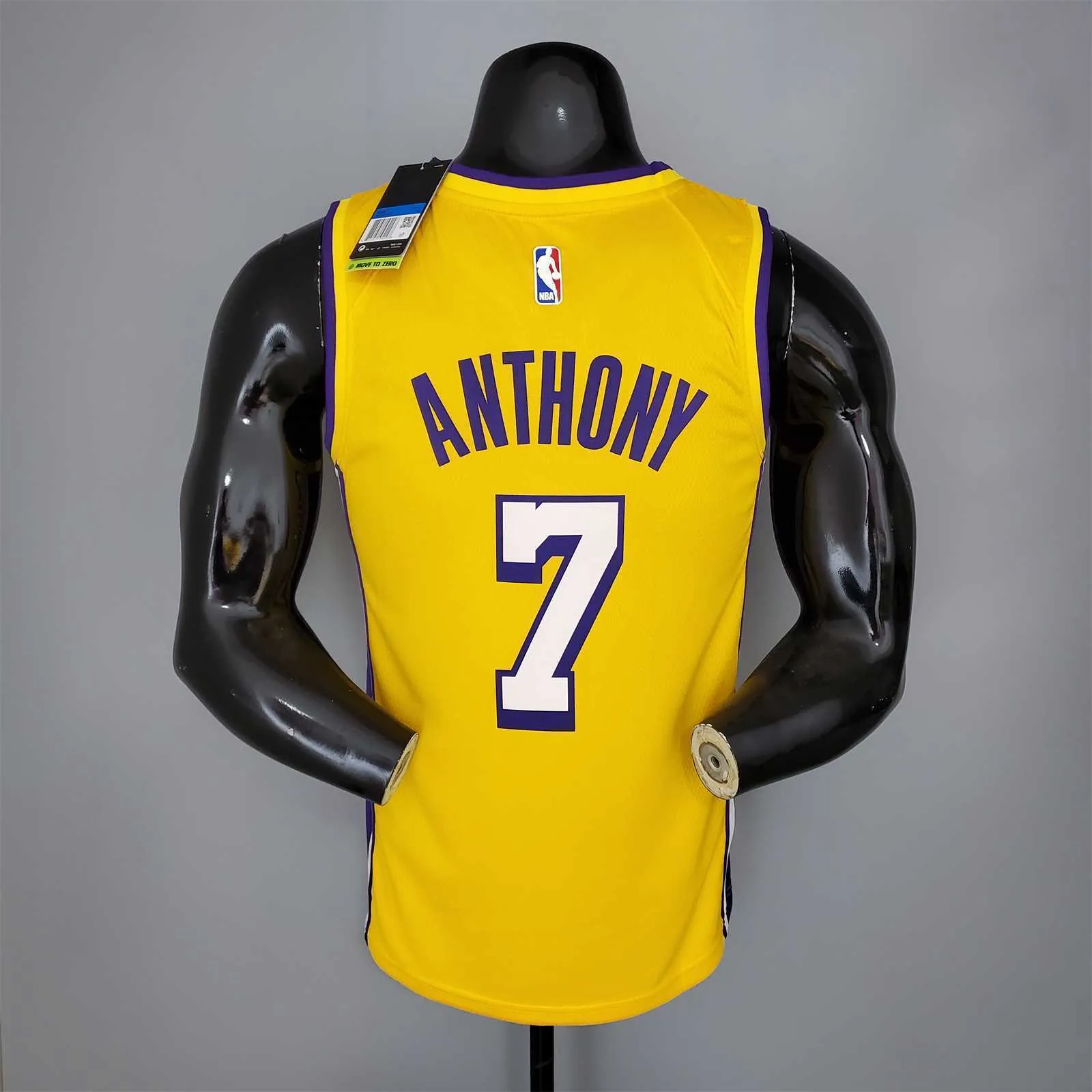 ANTHONY#7 Lakers yellow 7