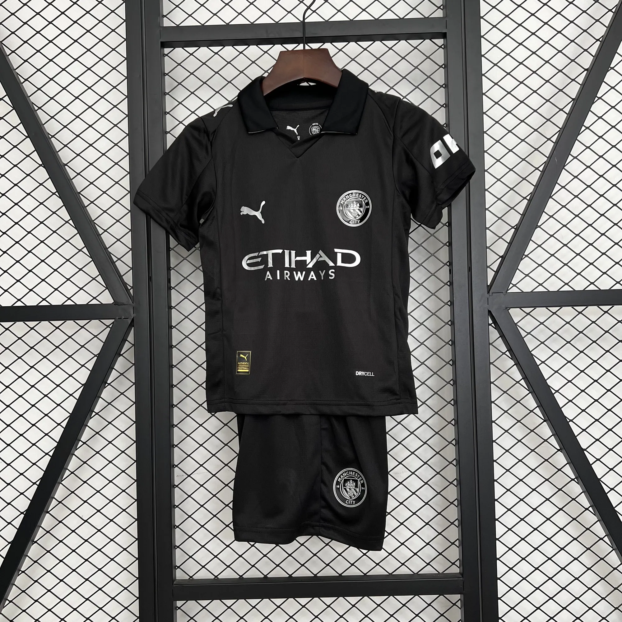 25-26 Manchester City Away Kid Kits Youth Apparels AAAAJersey Wholesale Yupoo 6