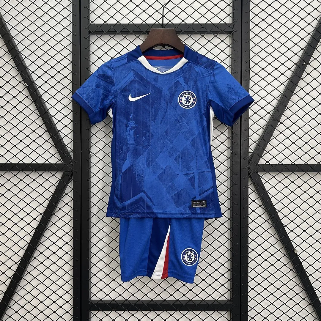 25-26 Chelsea Home Kid Kits Yourth Apparels AAAAJersey Supply Yupoo 9