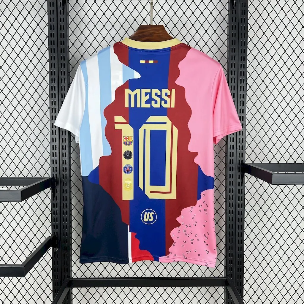 25-26 Messi Career Exclusive Edition Soccer T-Shirt AAAAJersey Supply Yupoo 2