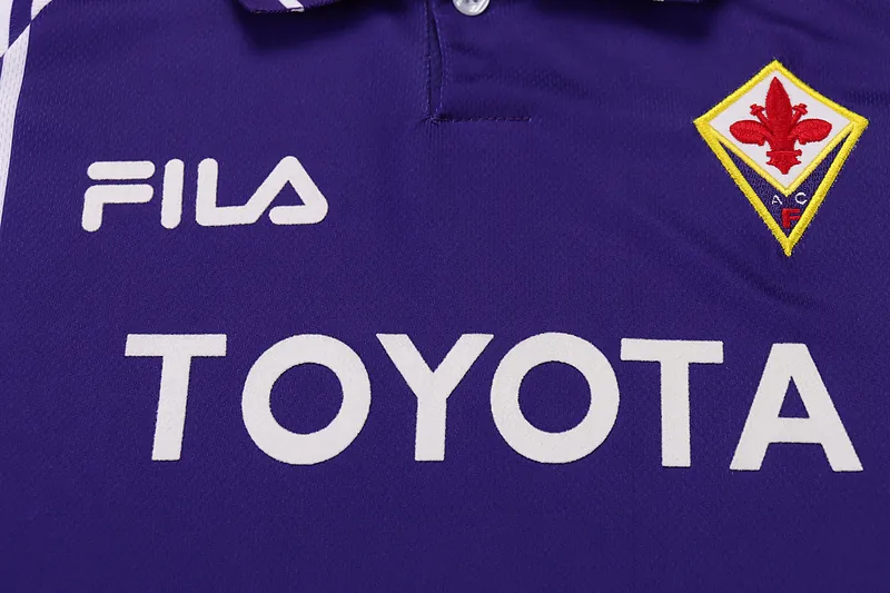 99-00 Fiorentina Home Retro Kid Kits Youth Apparels AAAAJersey Supplier Yupoo 12