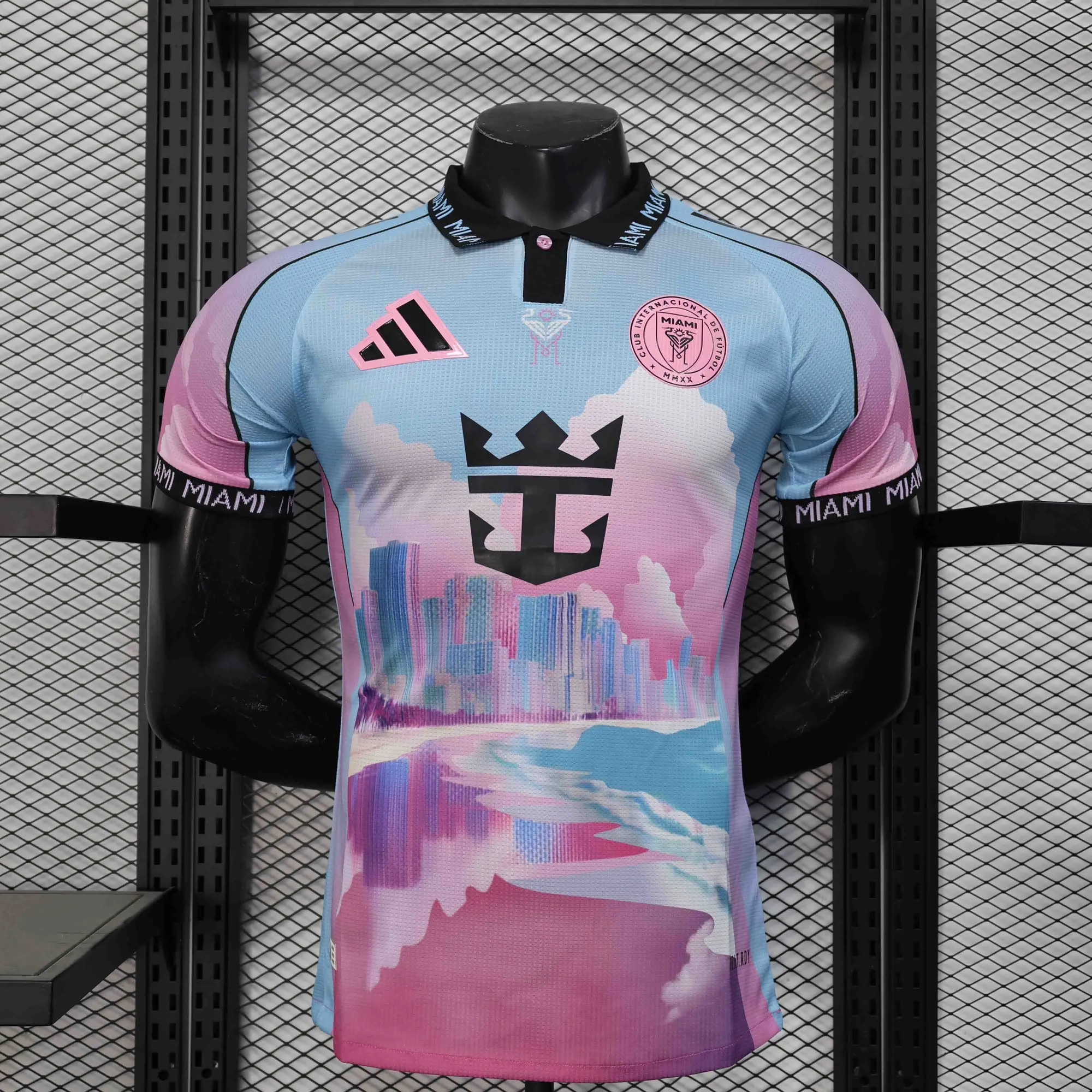 25-26 Inter Miami Pink&Blue Special Edition Kit Player Version Shirt AAAAJersey Dropship Yupoo 3