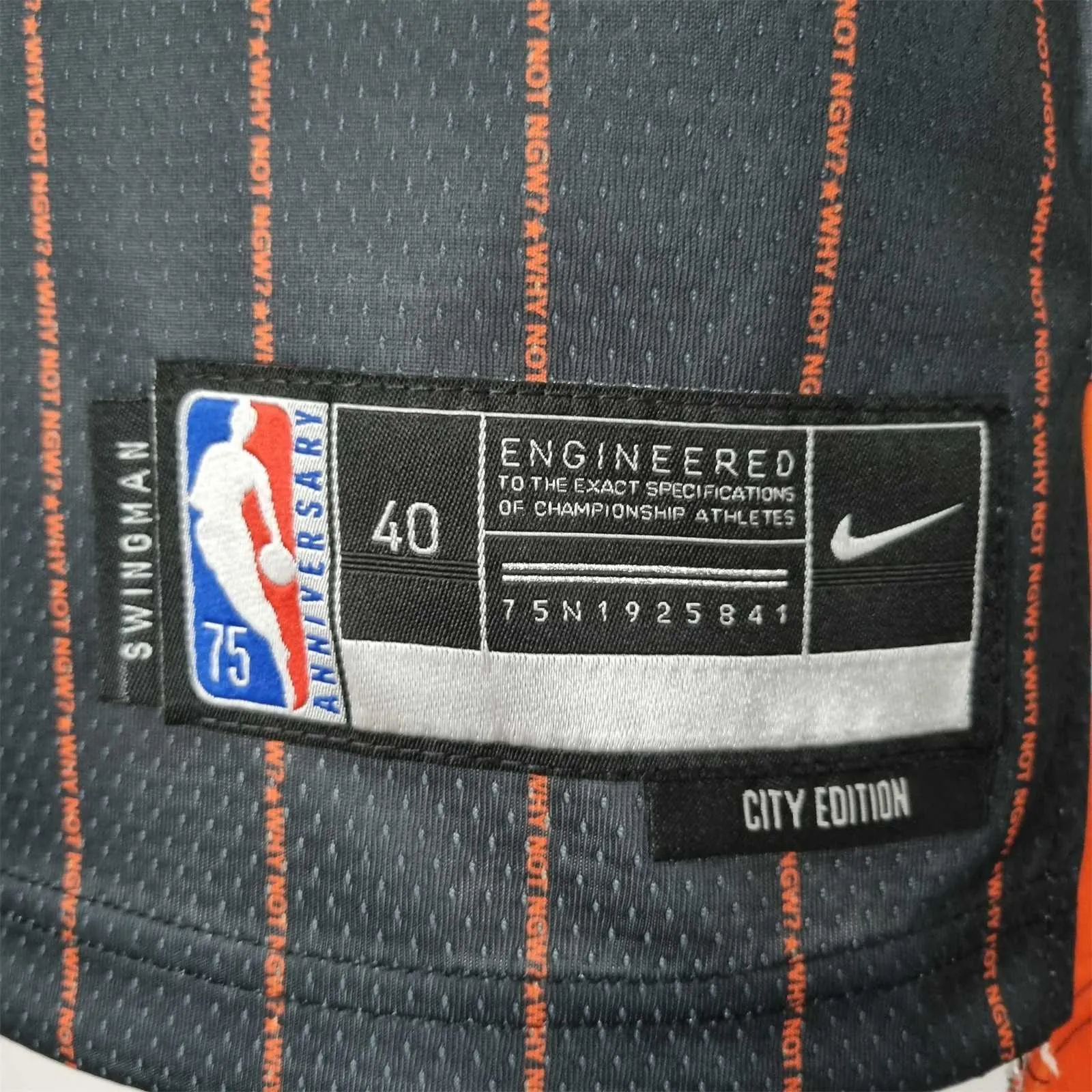 2022 McGrady #1 Orlando Magic City Edition NBA Jersey 3