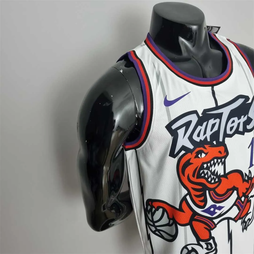 Toronto Raptors CARTER #15 White NBA Jersey 1