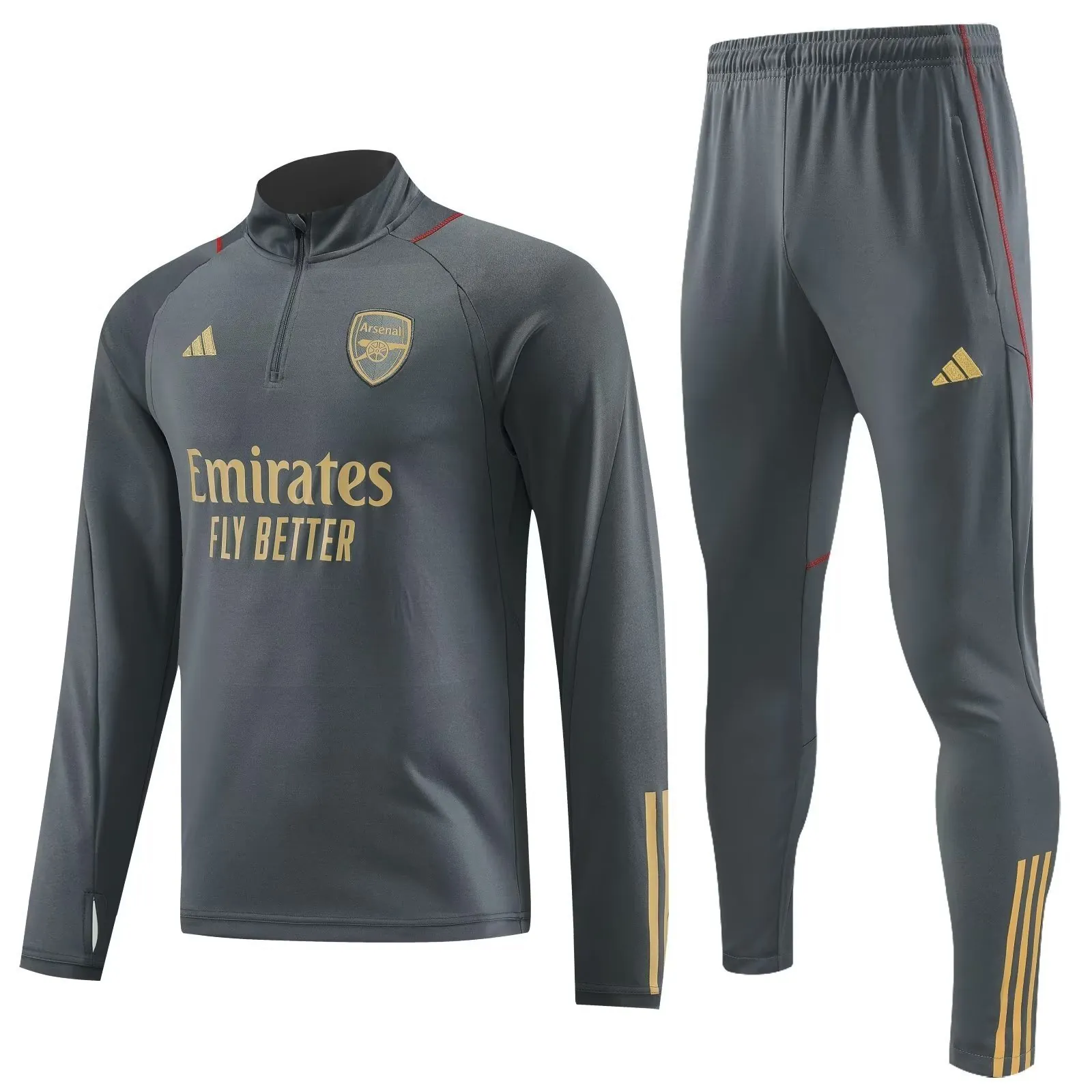 23-24 Arsenal Long Sleeve Training Suit Yupoo 3