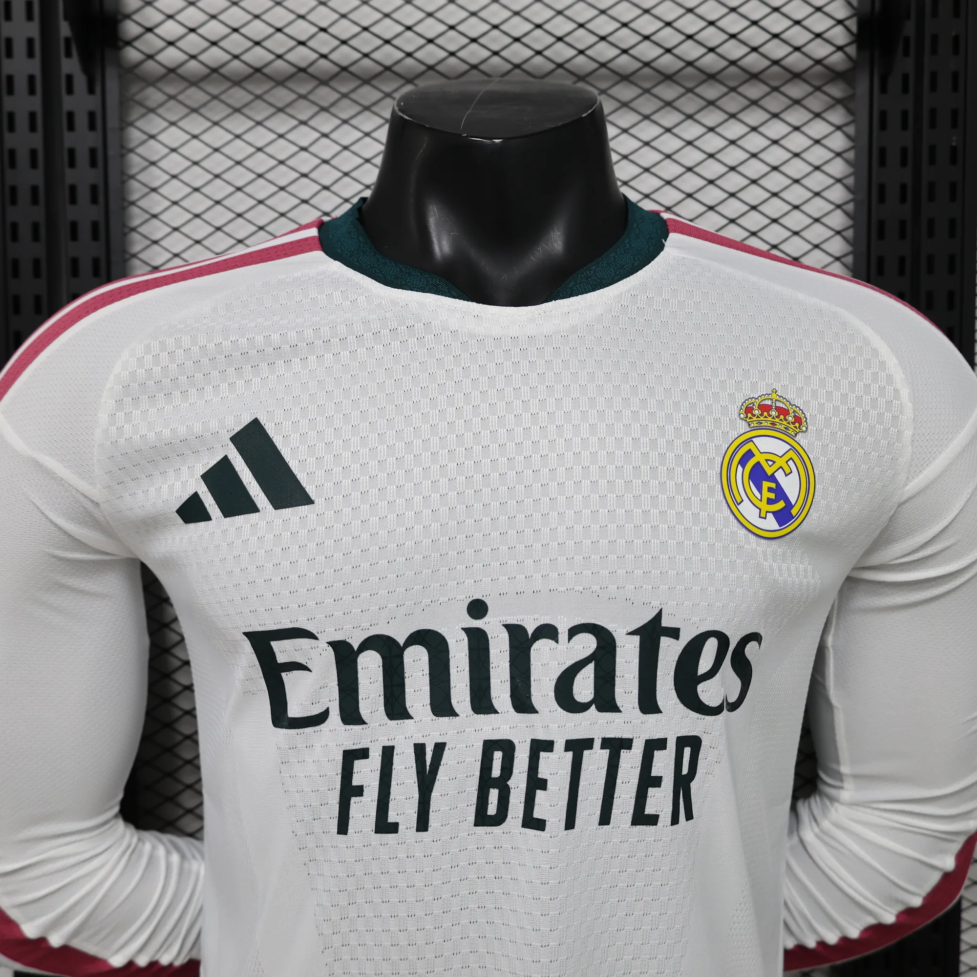 26-27 Real Madrid Mens Home Kit Player Version Football Long Sleeve Shirt AAAAJersey Supply Yupoo 10