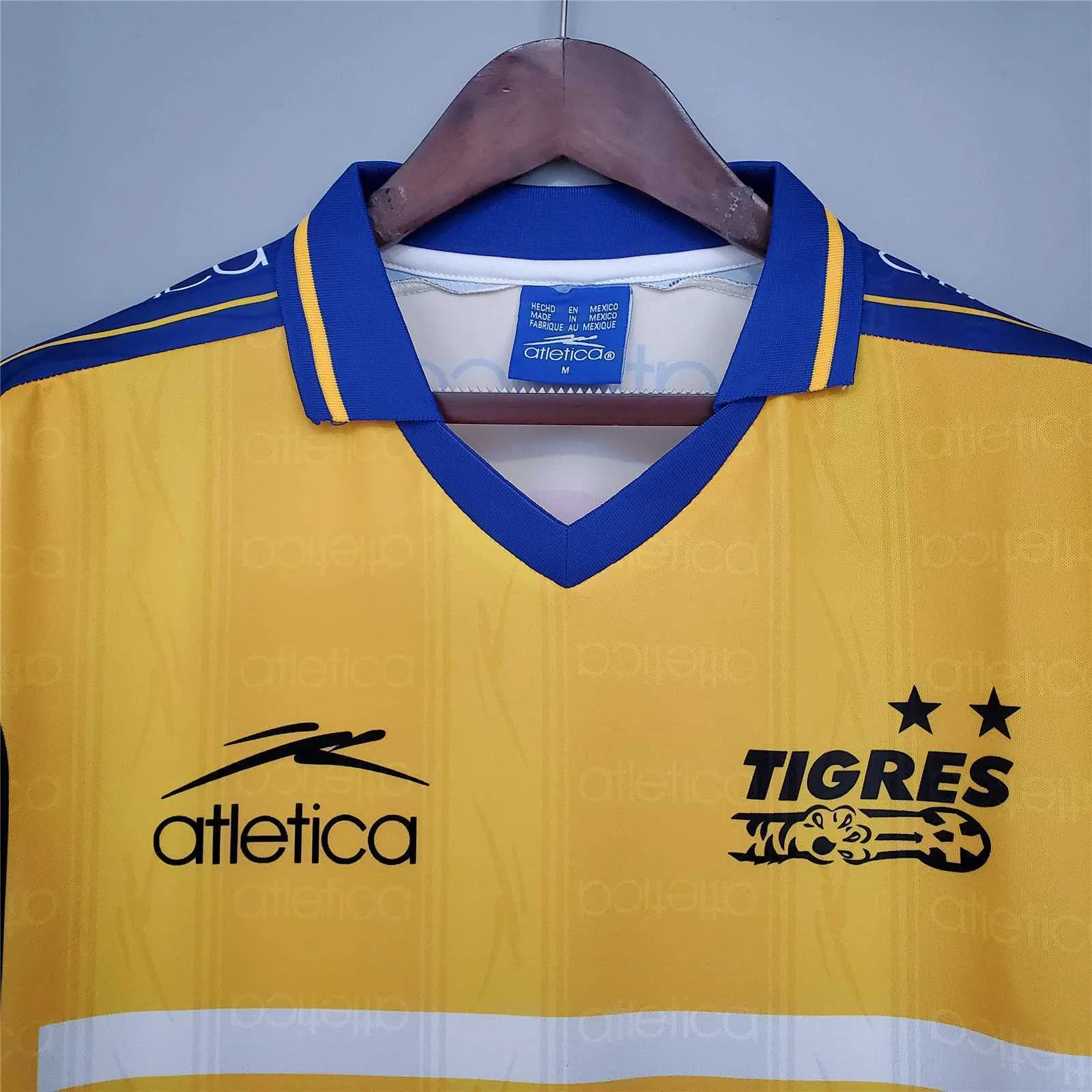 99-00 Tigres UANL Home Retro Kit Soccer Jerseys Yupoo 4