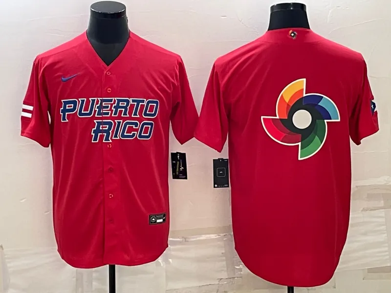 Puerto Rico 2023 World Cup Baseball Jerseys 26