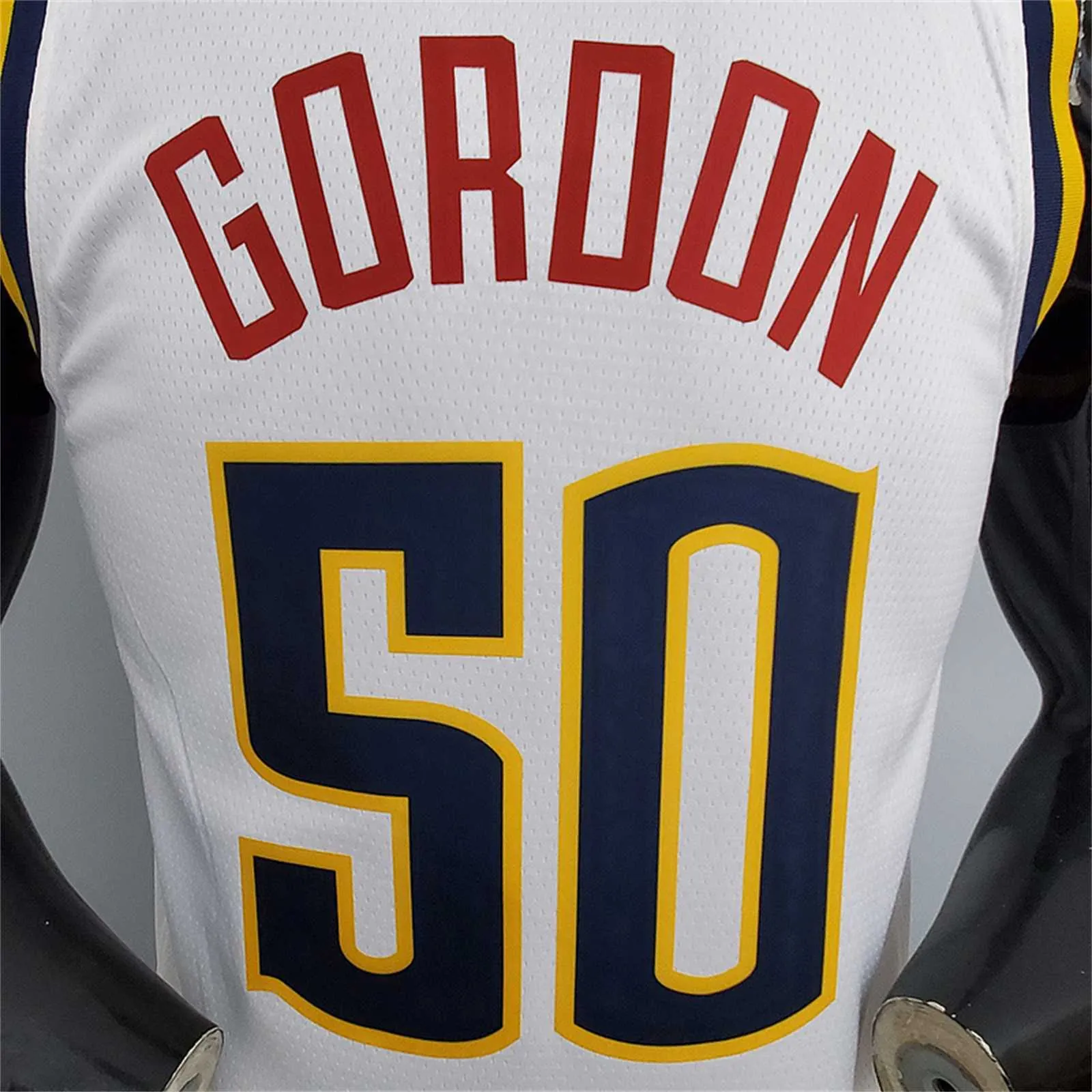 Nuggets Gordon #50 Limited White 4