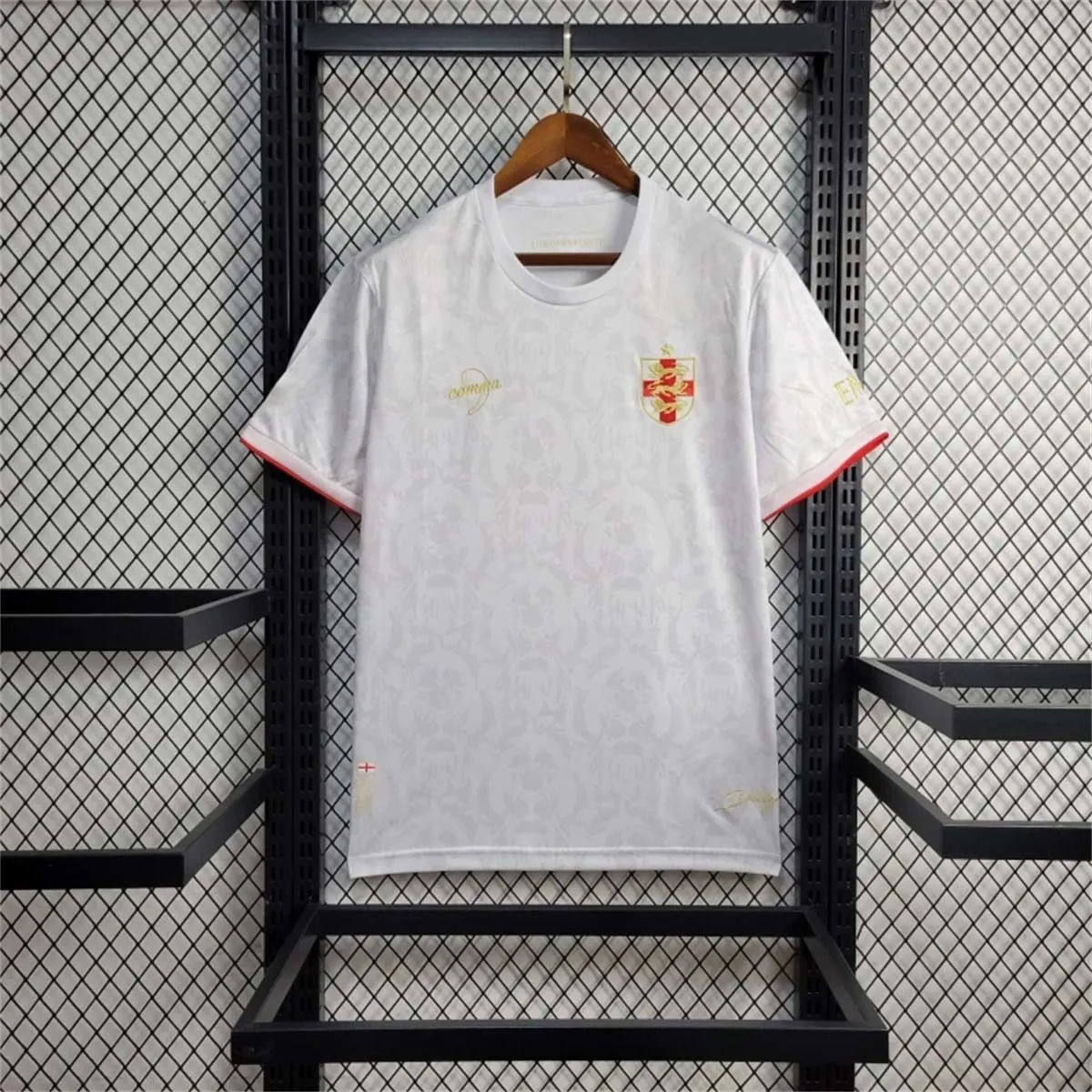 2024 England White Comma Special Edition Shirt Football Apparels Soccer AAAAJersey Yupoo 7