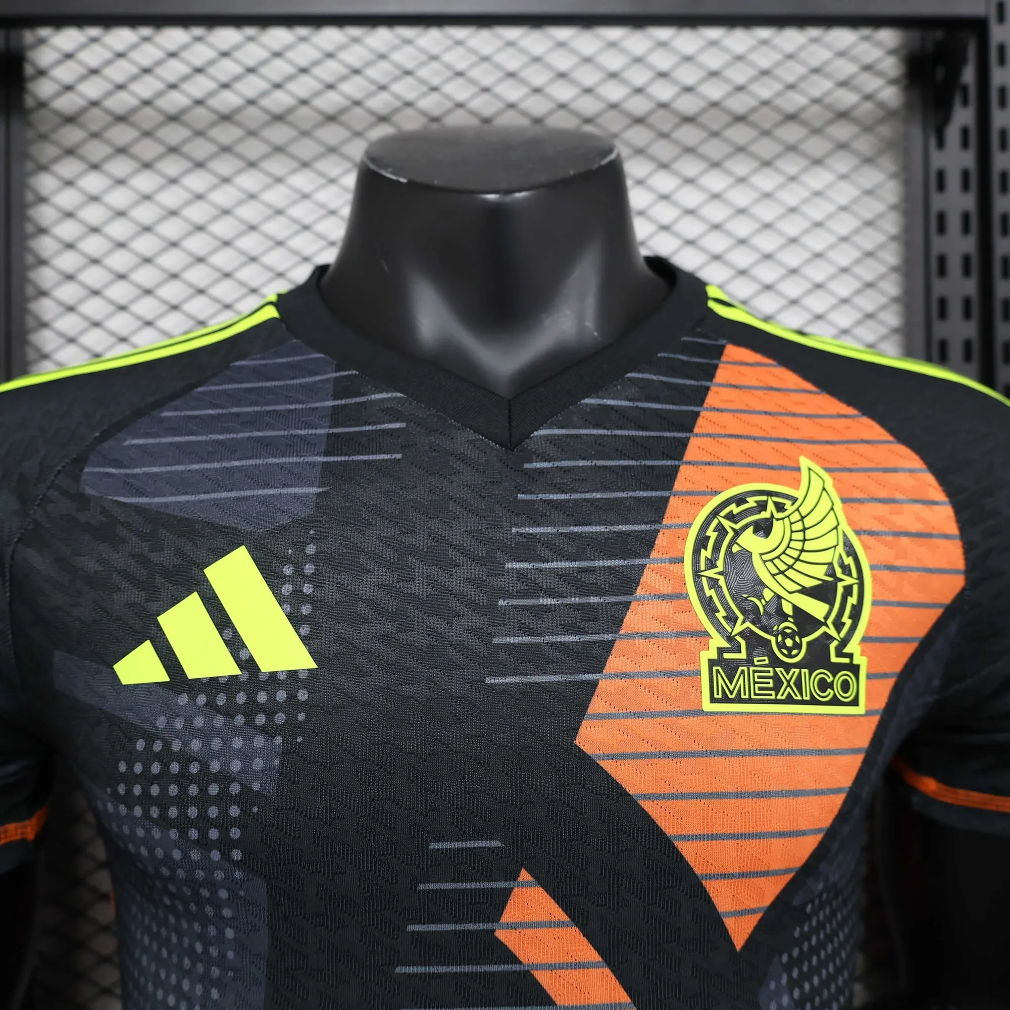 2024 Mexico Goalkeeper Black Kit Player Version Shirt Football Replicas Yupoo 6