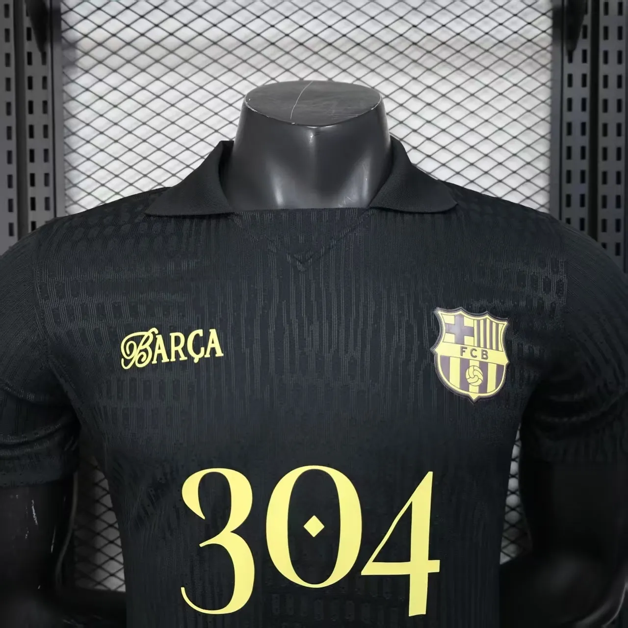 25-26 Barcelona Lamine Yamal 304 Black Special Player Version été Shirt AAAAJersey Supplier Yup 5