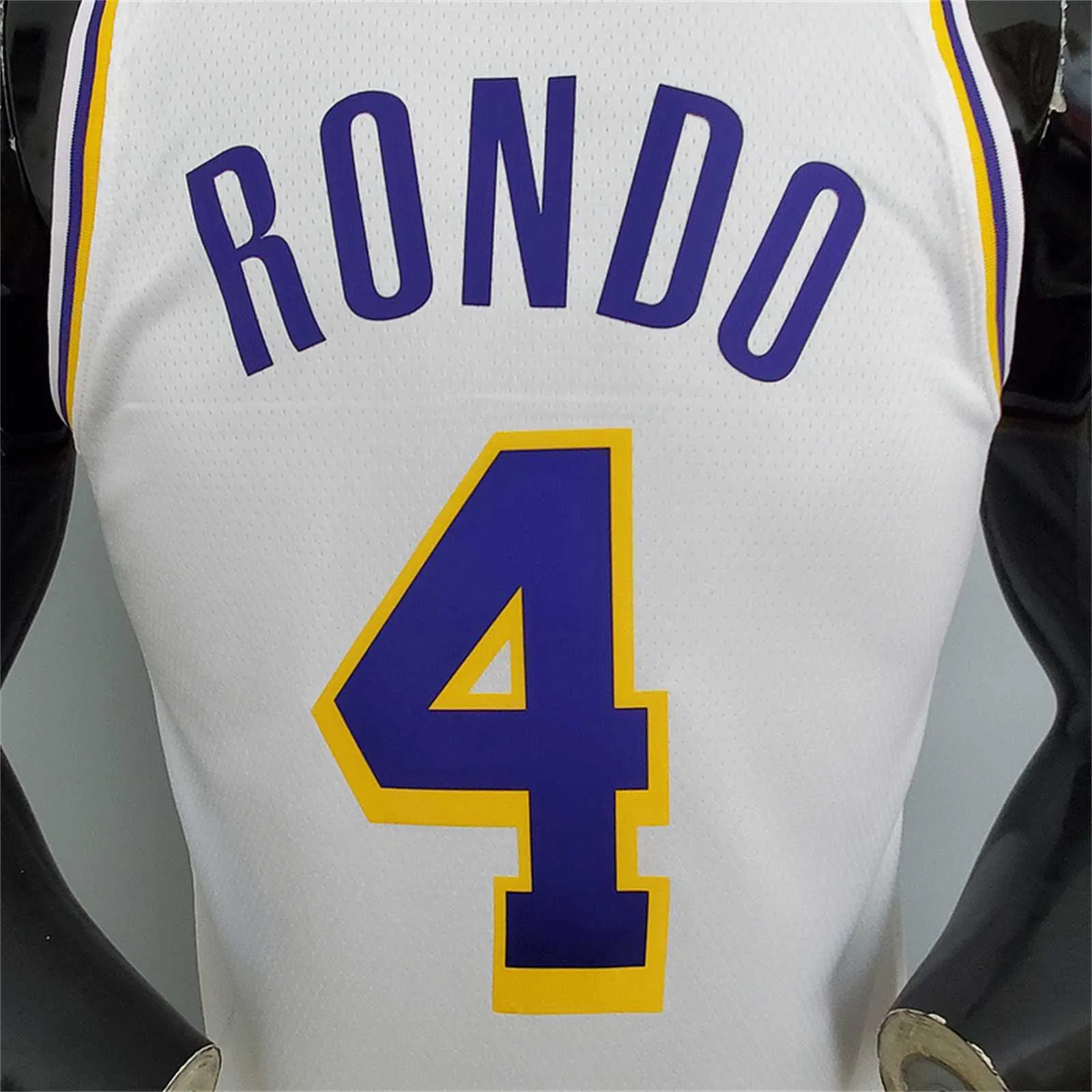 Lakers Rondo#4 Crew Neck White 6