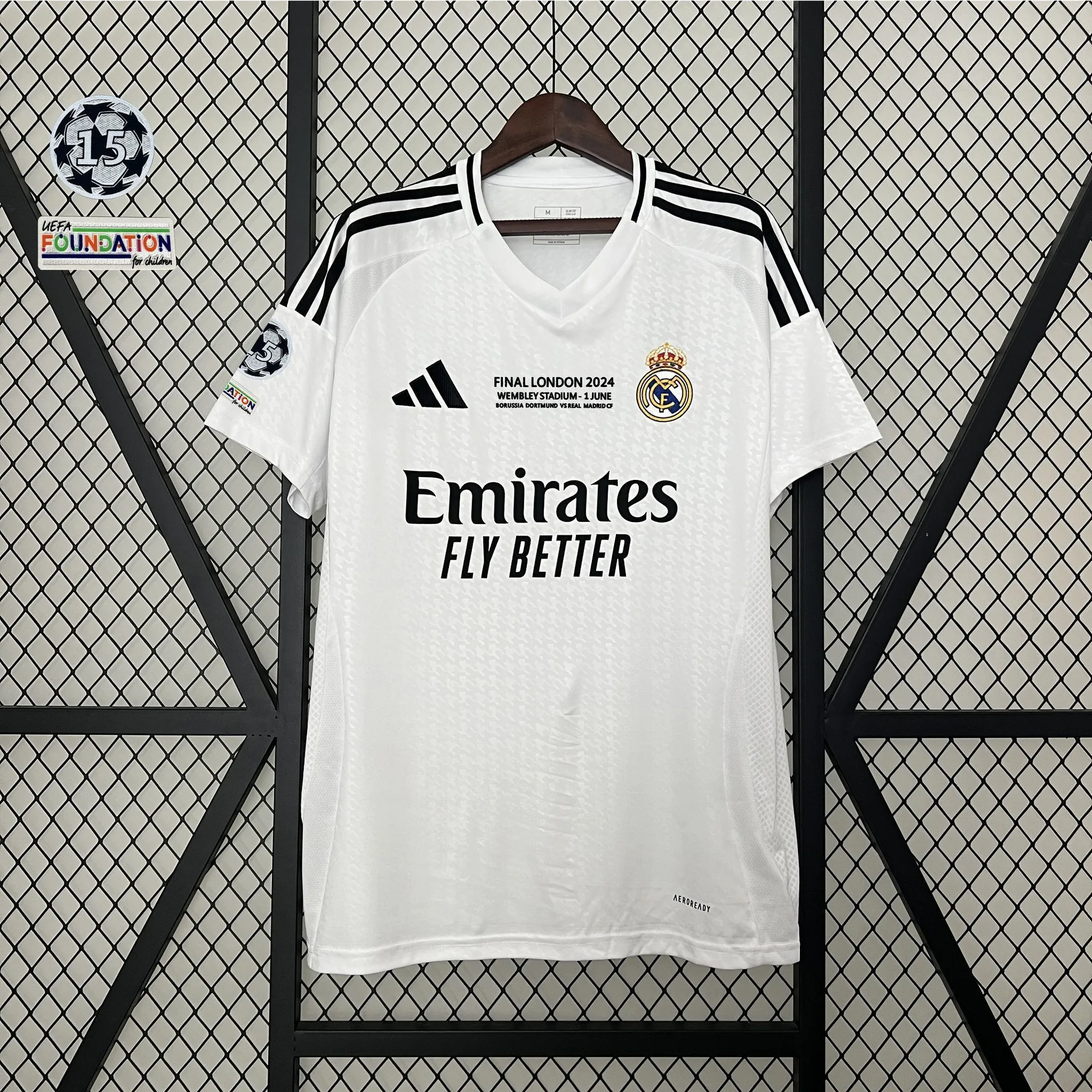 24-25 Real Madrid Home Kit With All Kind of Badges Soccer AAAAJerseys Yupoo 13