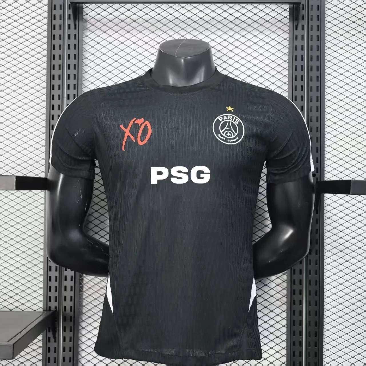 25-26 PSG Special Edition XO Player Version Soccer Black AAAAJersey Yupoo 5