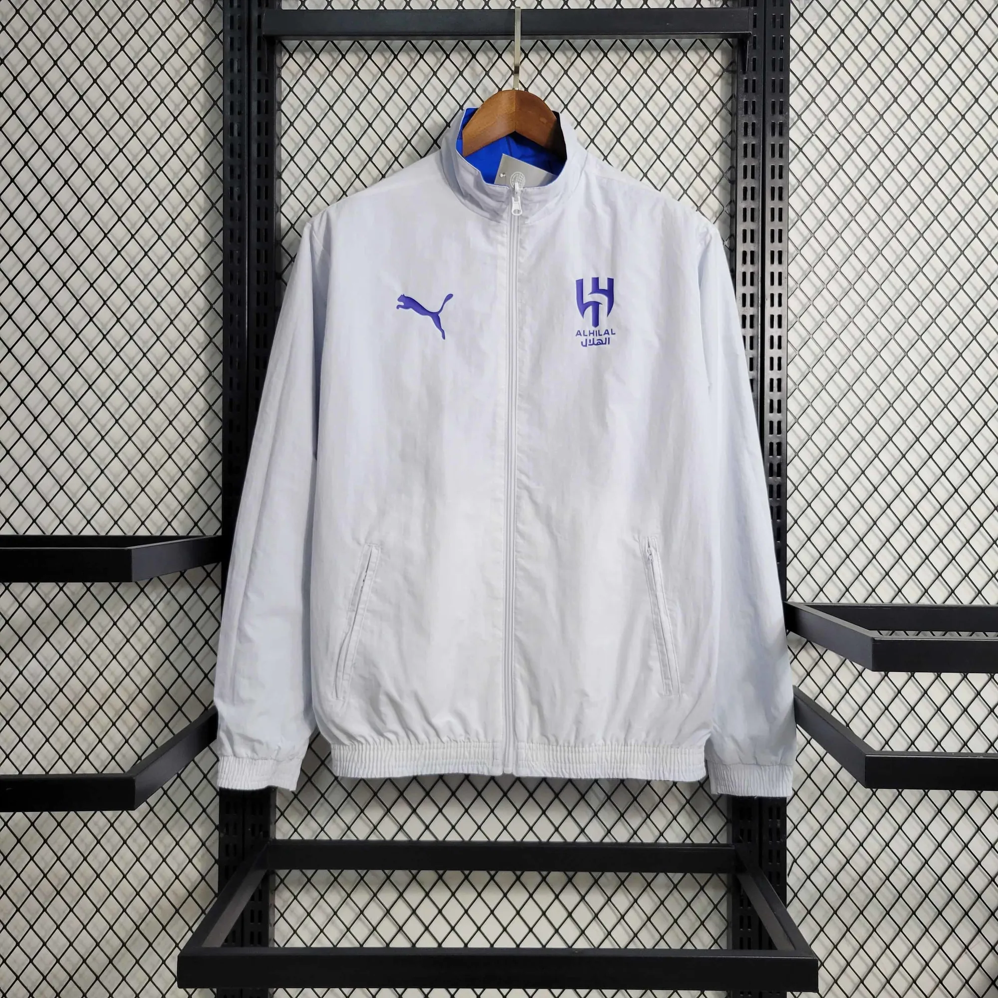 Windbreaker Al Hilal Double sided style S-XXL Soccer Jerseys 12