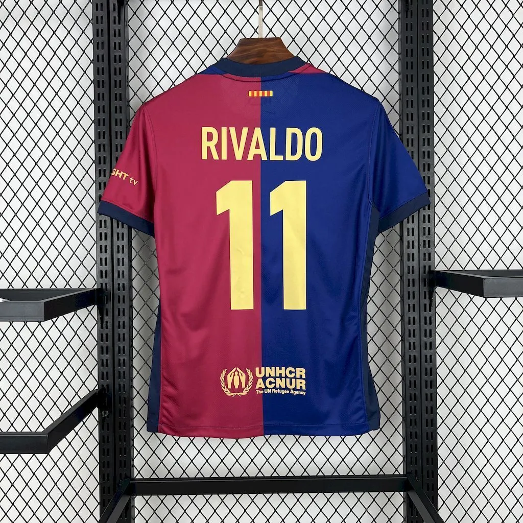 24-25 Barcelona 125th Anniversary NO SPONSOR Kits AAAAJersey Supplier Yupoo 1