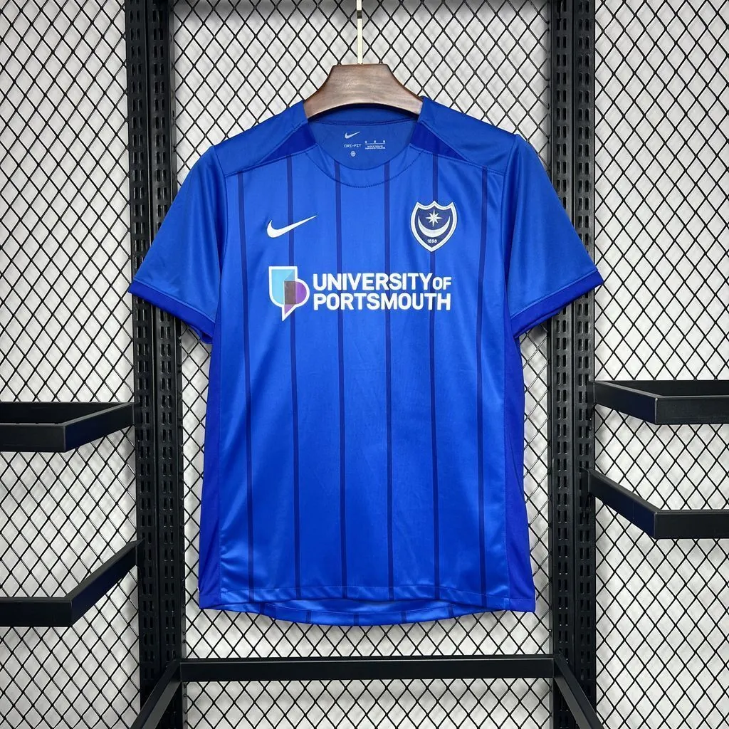 24-25 Portsmouth Home Shirt Soccer Uniforms Soccer AAAAJersey Yupoo 6