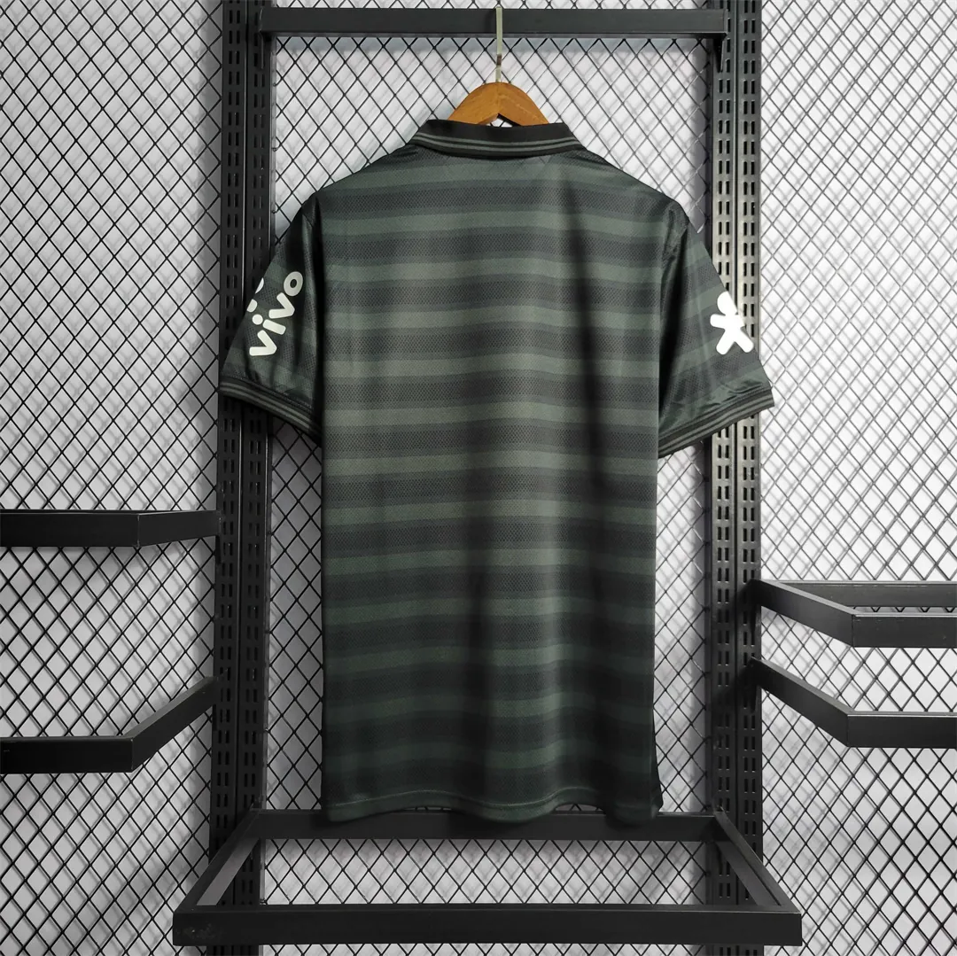 Brazil Polo Black Stripe 1