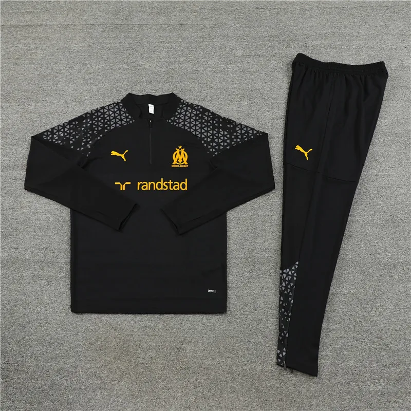 23-24 Marseille Long Sleeve Training Suit Yupoo 1