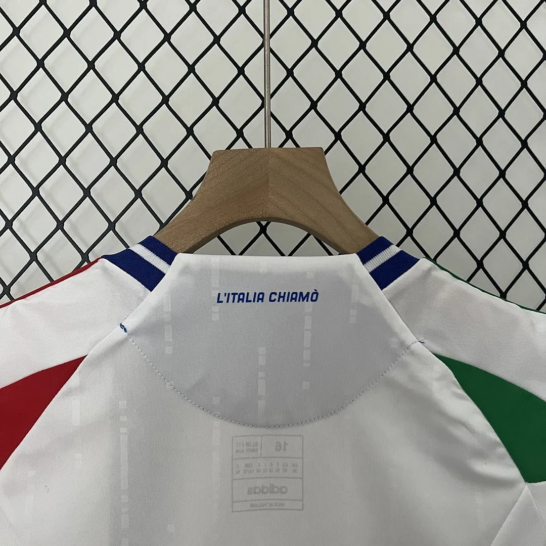 2024 Italy Away Kid Kits Children Sets Jersey Supplier Yupoo 5