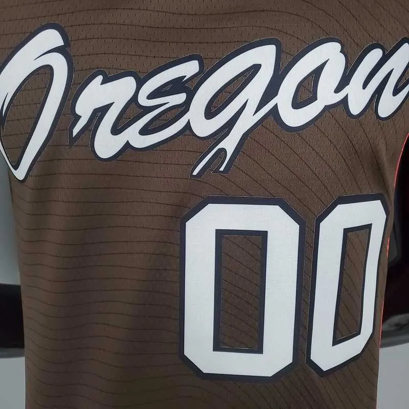2021 ANTHONY#00 Trail Blazers City Edition Brown 7