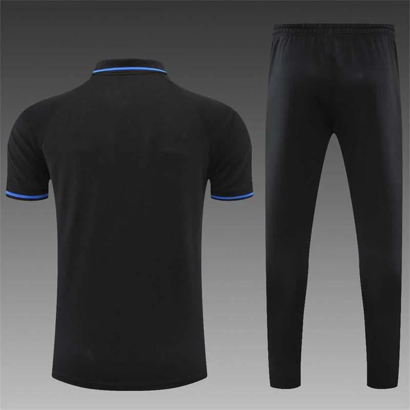 Manchester United Polo black and yellow-three sides 19
