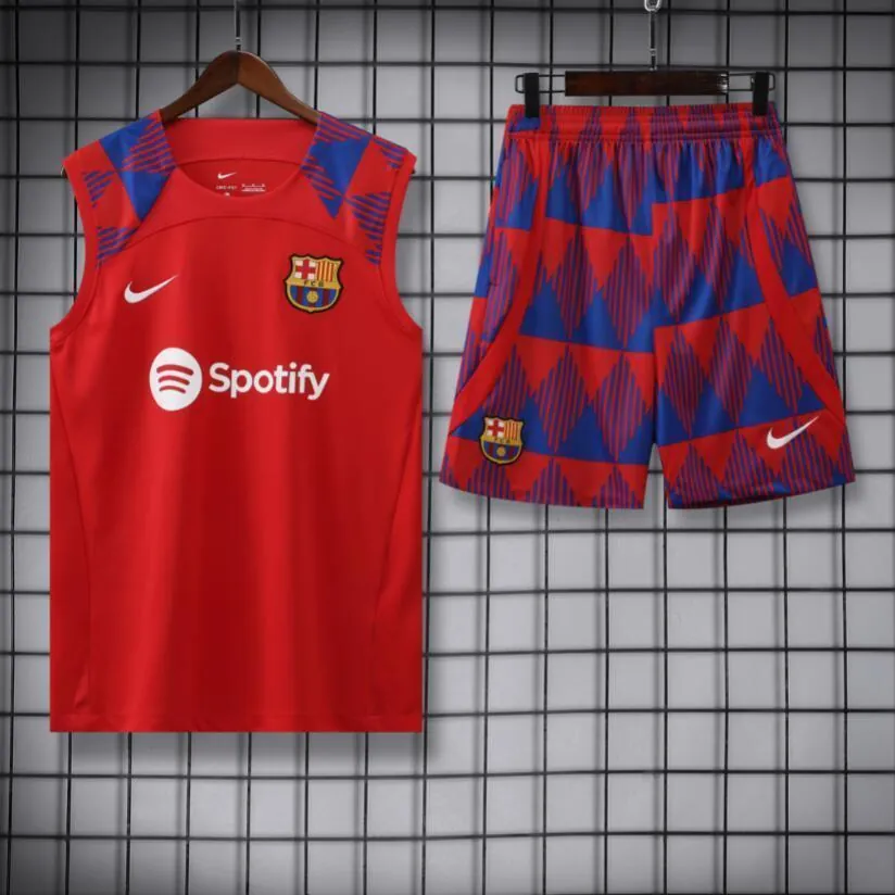 23-24 Barcelona Training Vest Kit S-XXL Soccer Jerseys 3