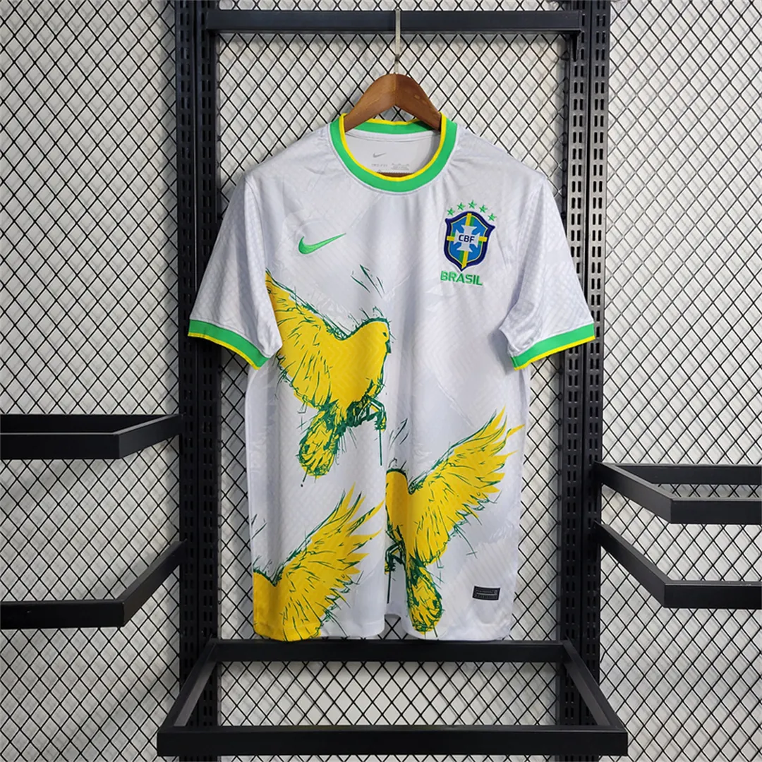 2023 Brazil White Pigeon Special Edition Kit Football AAAAJersey Yupoo 9