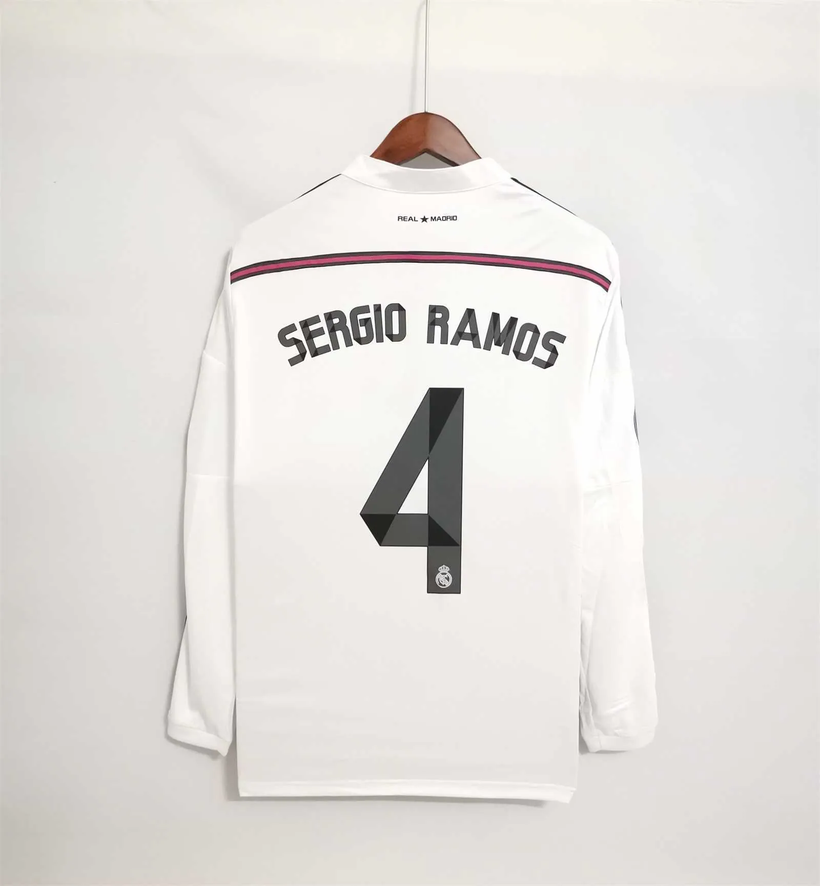 14-15 Real Madrid home Long Sleeve 11