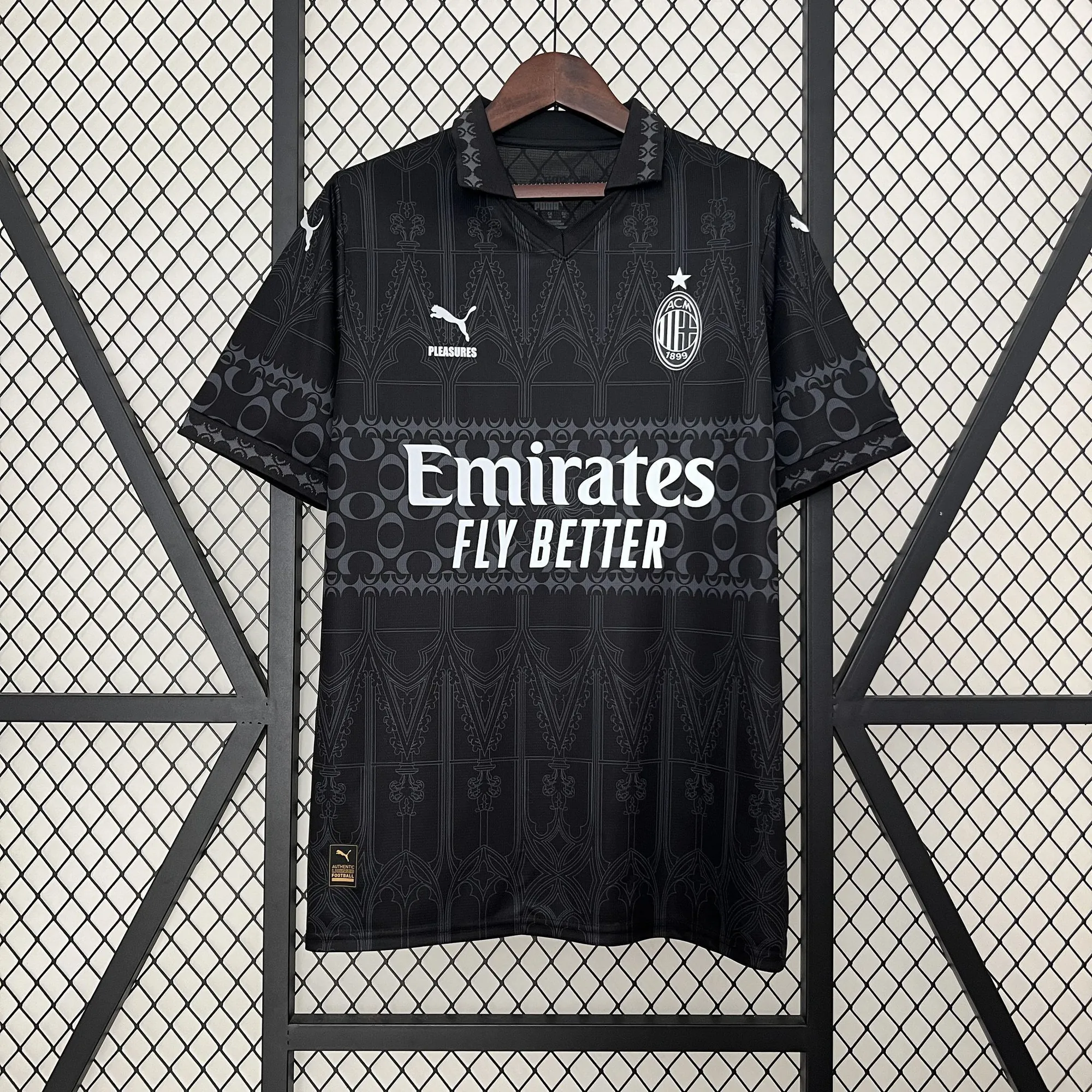 23-24 AC Milan Fouth Kit Black Shirt Jerseys World Yupoo 9