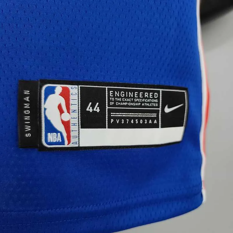 SIMMONS#25 Detroit Pistons blue 6