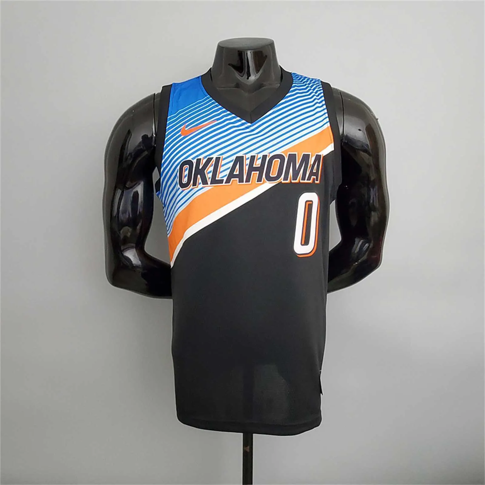 Thunder Westbrook #0 City Edition Black 8