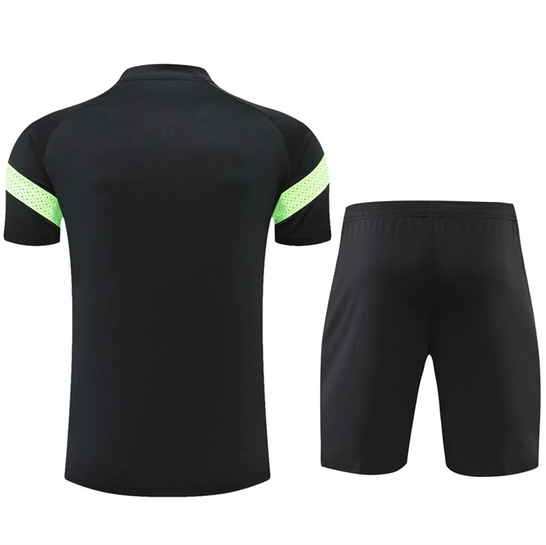 22-23 Manchester City Training Kit Black 7