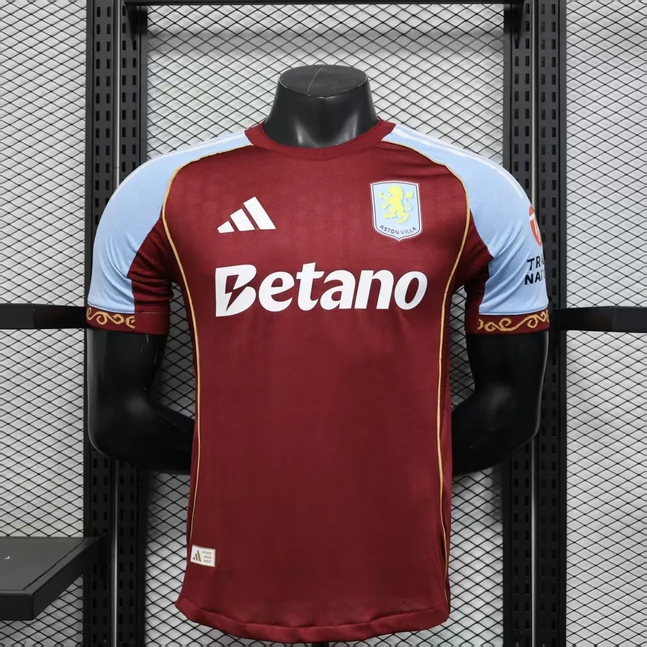 25-26 Aston Villa Home Player Version Shirt Football Uniforms AAAAJersey Dropship Yupoo 5
