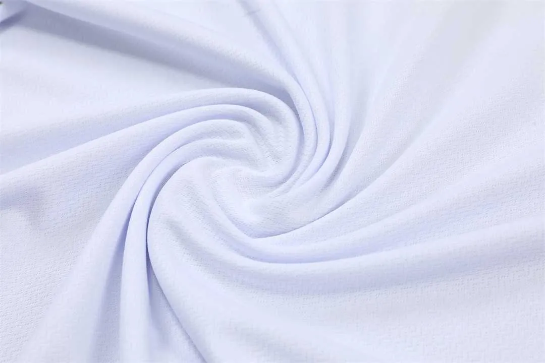 2022 France Training Suit Short Sleeve Kit White Blue 10