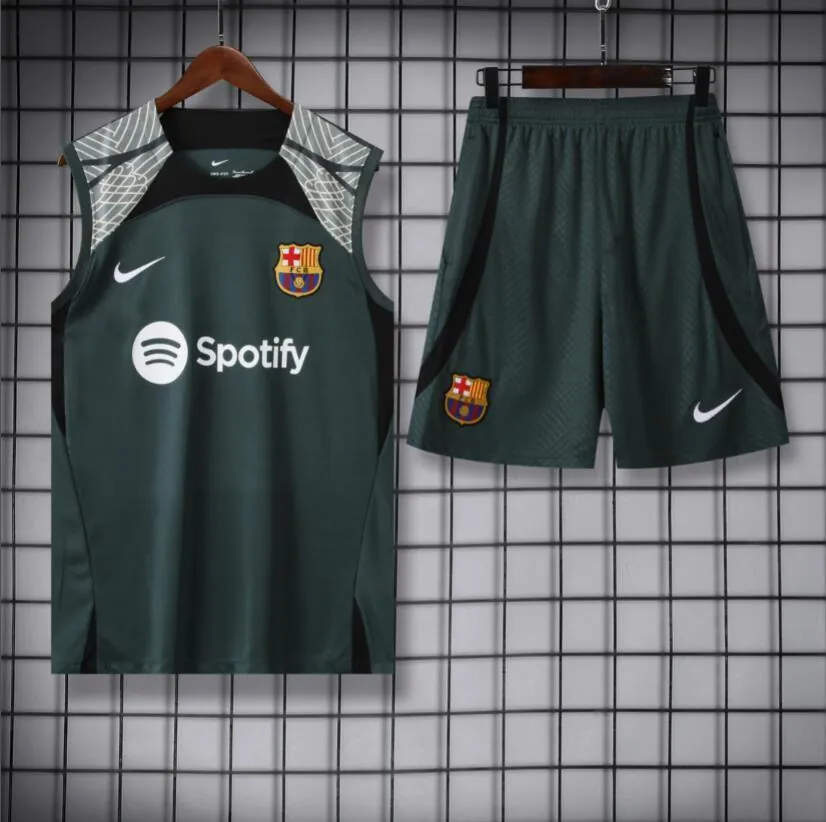 23-24 Barcelona Training Vest Kit S-XXL Soccer Jerseys 3