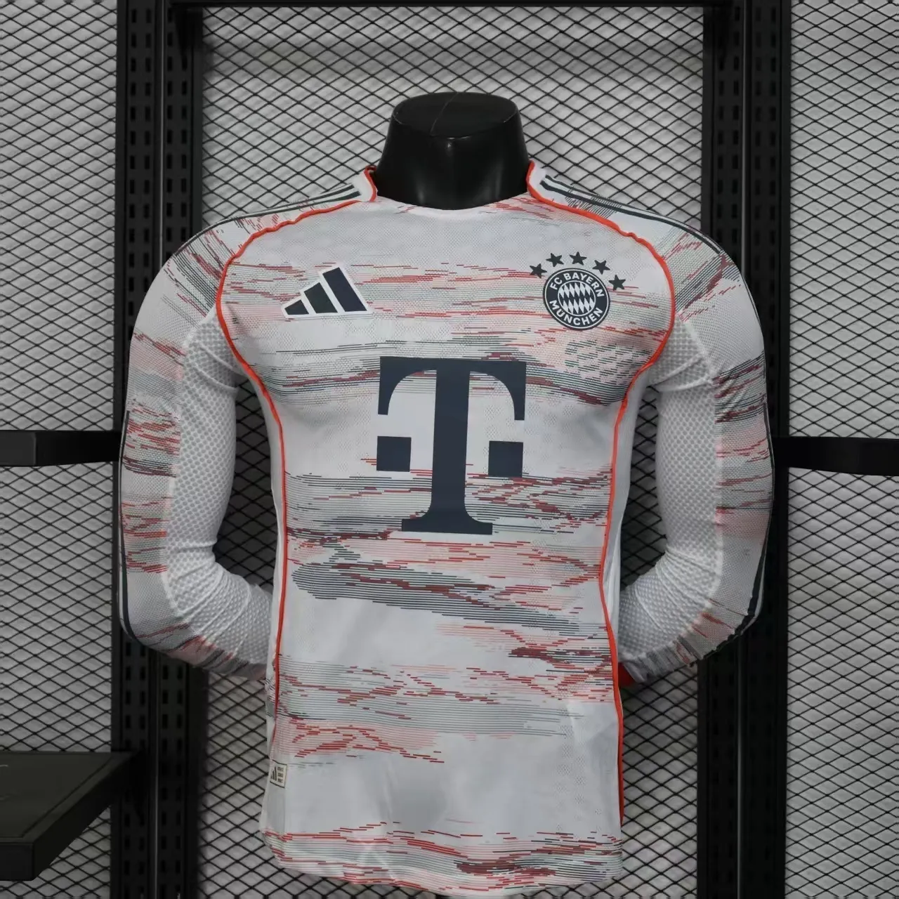 25-26 Bayern Munich Away Kit Player Version Shirt Long Sleeve Sino AAAAJersey Wholesale Yupoo 5