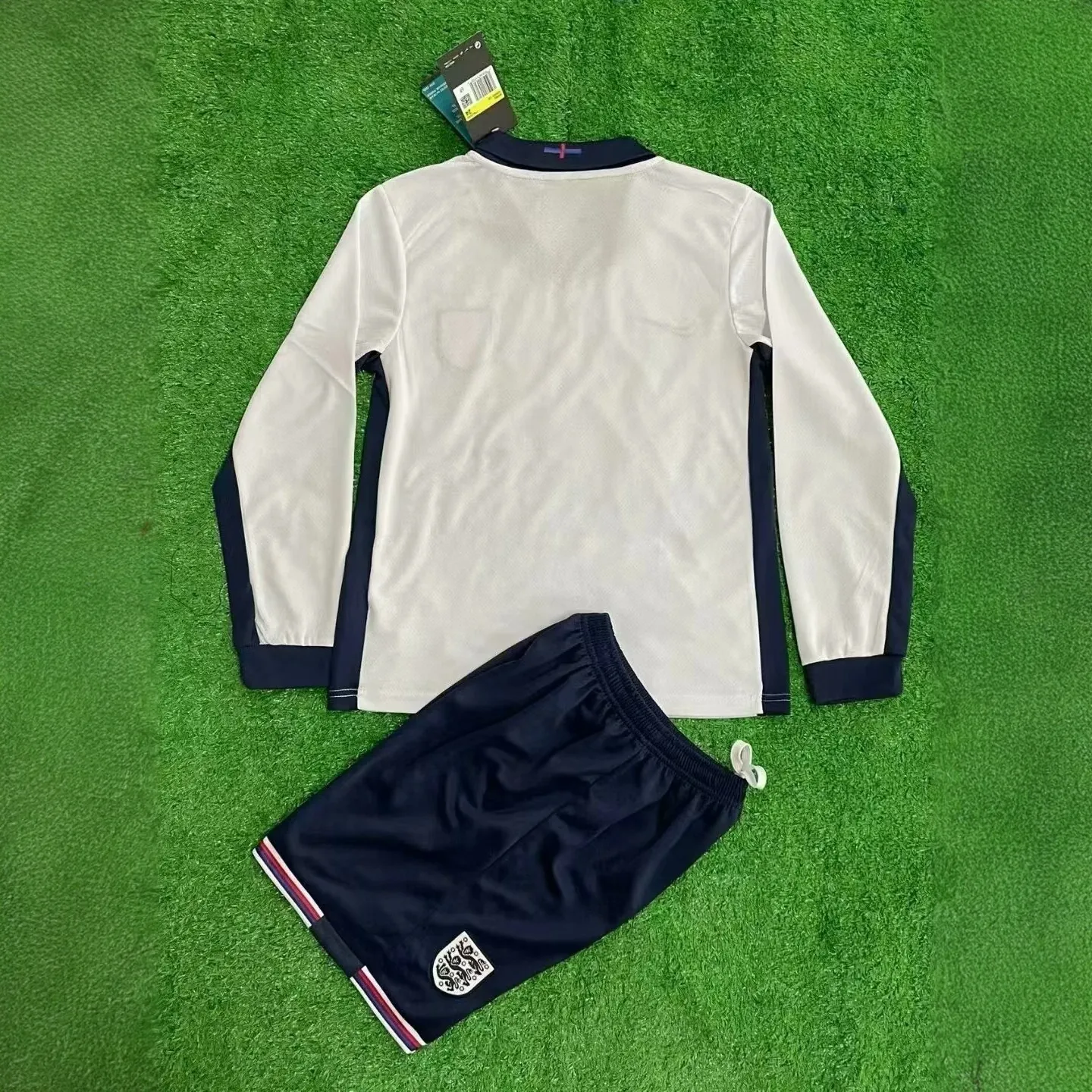 2024 England Home Kid Kits Long Sleeve UEFA Euro Children Sets Football Replicas Yupoo 1