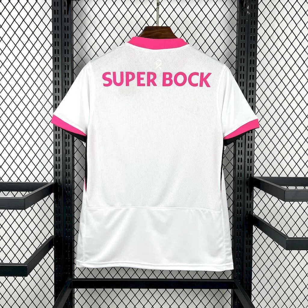 25-26 Lisbon Pink Special Edition Football T-Shirt AAAAJersey Supply Yupoo 3