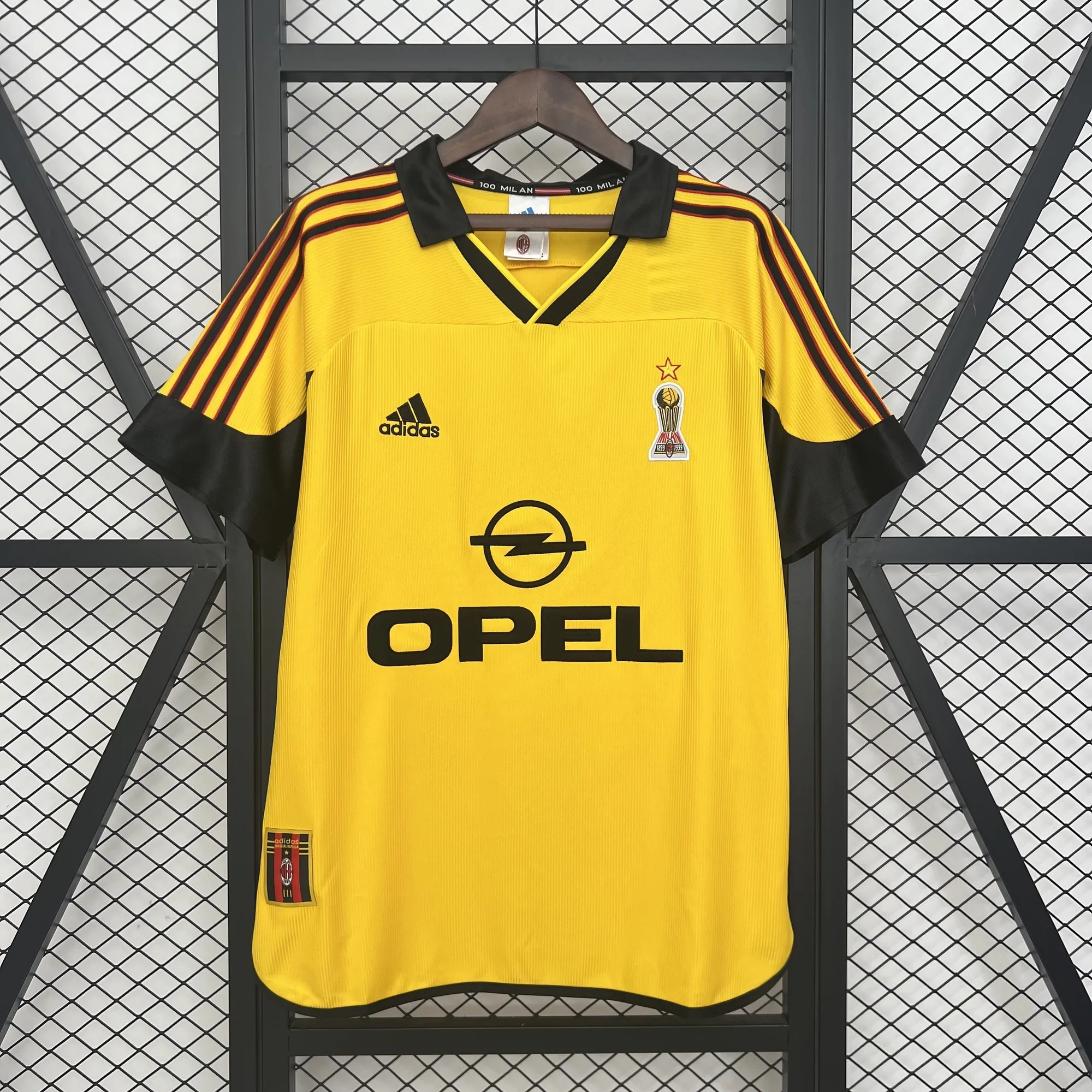 99-00 AC Milan Away Retro Kit Vintage Shirt Best AAAAJersey Wholesale Yupoo 8