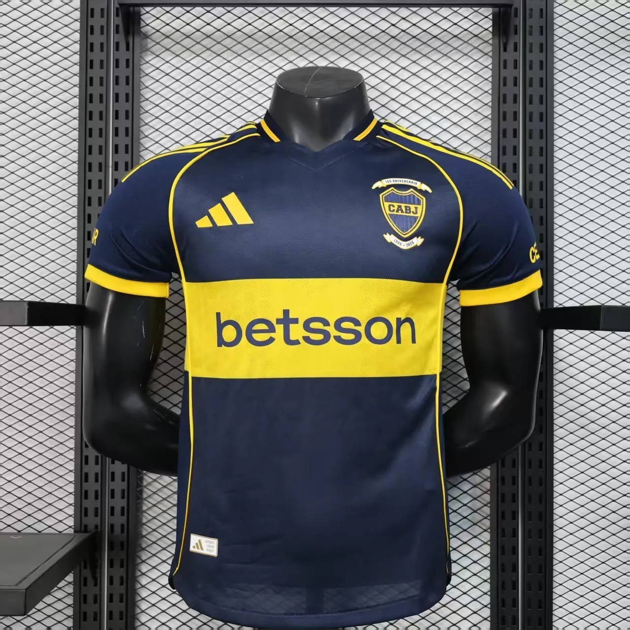 25-26 Boca Junior Home 120th Anniversary Kit Player Version Shirt AAAAJersey Yupoo 6