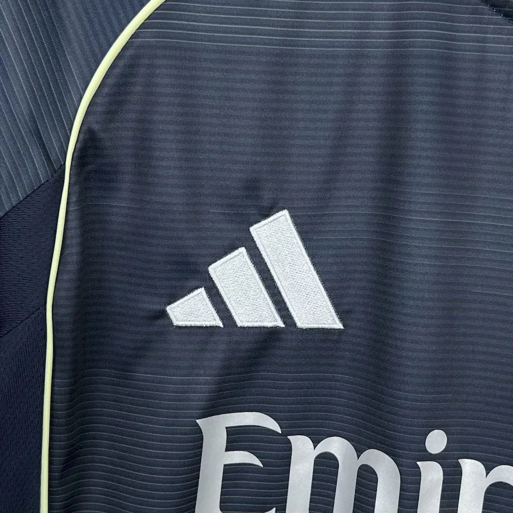 25-26 Real Madrid Away Long Sleeve Kit Football T-Shirt AAAAJersey Yupoo 3