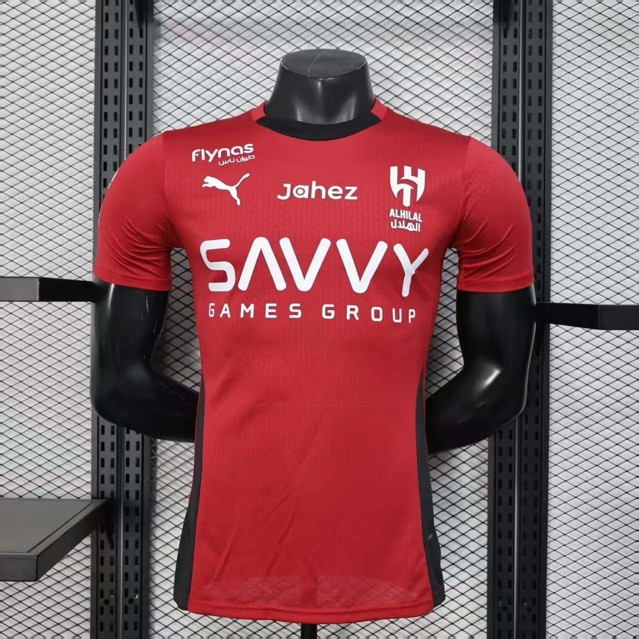 25-26 Al-Hilal Saudi Special Edition Red Kit Player Version Soccer AAAAJersey Wholesale Yupoo 5