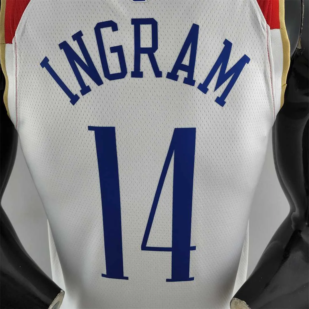 2020 New Orleans Pelicans Ingram #14 Urban Edition NBA Jersey 6