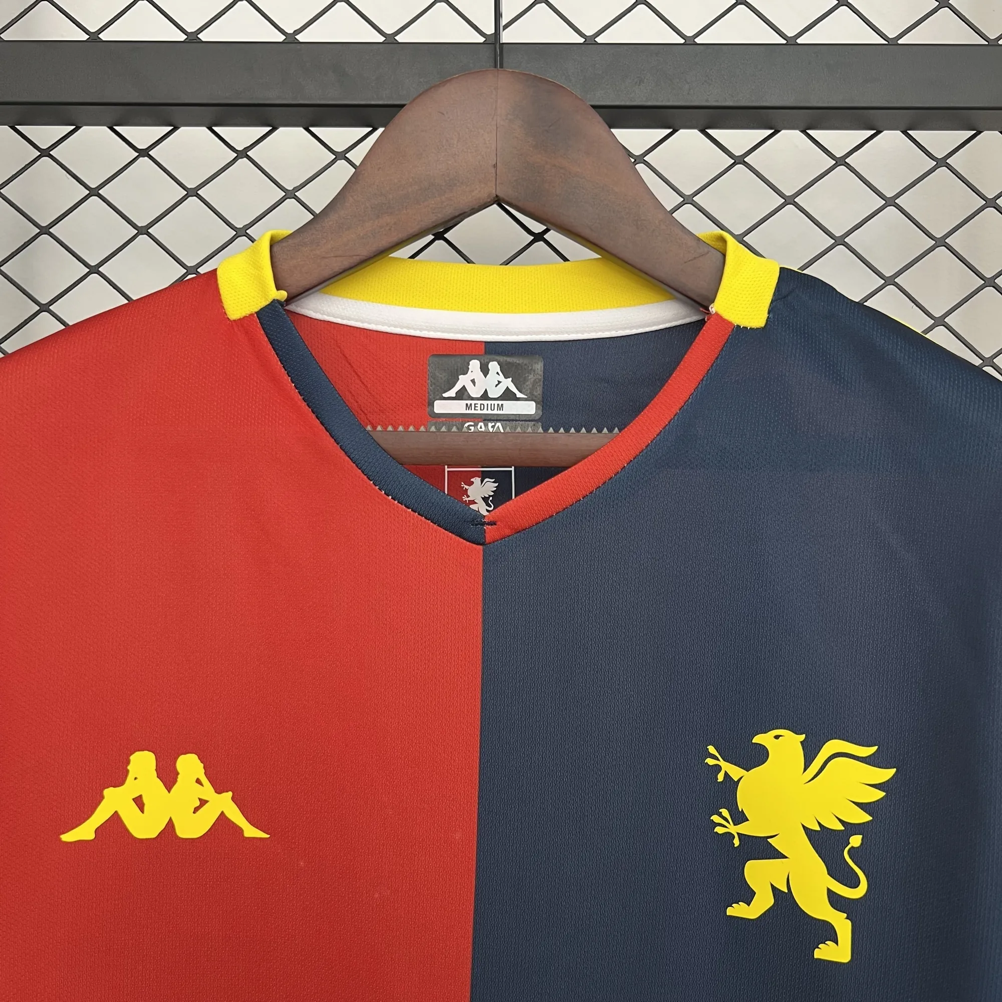 25-26 Genoa CFC Home Kit Shirt Football Uniforms AAAAJersey Cheap Yupoo 1